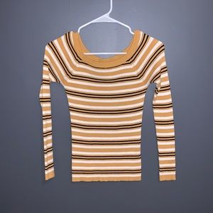 70s Striped Sweater